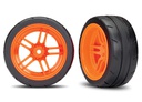 [ TRX-8374A ] Traxxas tires & wheels 1.9 response tires vxl rated rear (2) - TRX8374A