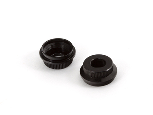 [ AR330205 ]Arrma -  Shock Cap Lower Aluminum Black - 2 pcs