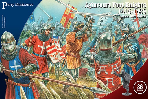 [ PERRYAO60 ] Perry miniatures Agincourt foot knights 1415-1429