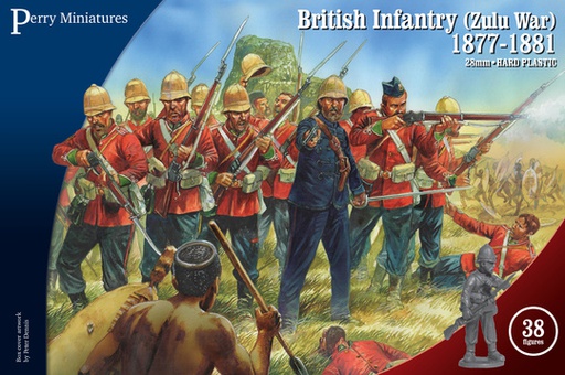 [ PERRYVLW20 ] Perry miniatures British infantry (zulu war) 1877-1881
