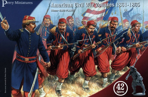 [ PERRYACW70 ] Perry miniatures American civil war zouaves 1861-1865
