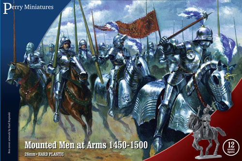 [ PERRYWR40 ] Perry miniatures Mounted men at arms 1450-1500
