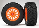 [ TRX-7473A ] Traxxas Tires & wheels orange wheels