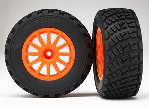[ TRX-7473A ] Traxxas Tires & wheels orange wheels