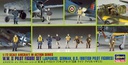 [ HAS35008 ] Hasegawa W.W. II Pilot figure set 1/72 