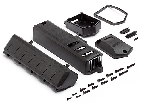 [ HPI105690 ] Battery cover/receiver case set savage XS