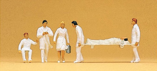 [ PRE10101 ] Preiser equipe premiers soins 1/87 HO