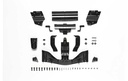 [ T51604 ] Tamiya F104 WING SET (2017/black)