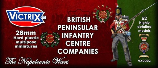 [ VICTRIXVX0002 ] British peninsular infantry centre companies