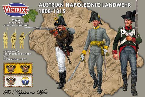 [ VICTRIXVX0015 ] Austrian Napoleonic Landwehr 1808-1815