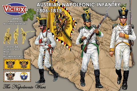 [ VICTRIXVX0014 ] Austrian Napoleonic Infantry 1806-1815