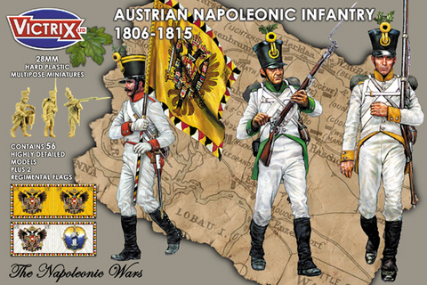 [ VICTRIXVX0014 ] Austrian napoleonic infantry 1806-1815[ VICTRIXVX0014 ] Austrian Napoleonic Infantry 1806-1815
