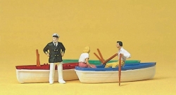 [ PRE10072 ] Preiser boat lending HO  1/87