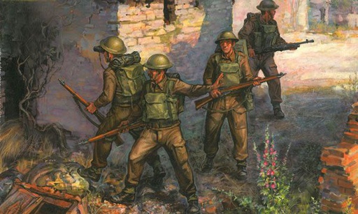 [ ZVE6226 ] Zvezda British recon team 1/72
