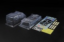[ T51606 ] Tamiya Body truck 1/14 team hahn racing MAN