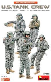 [ MINIART37005 ] US tank crew 1/35