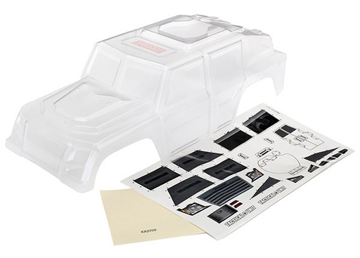 [ TRX-8211 ] Traxxas Body tactical unit (clear, requires painting) decals - TRX8211