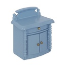[ MM41380 ] Mini Mundus Nachttafeltje blauw NML