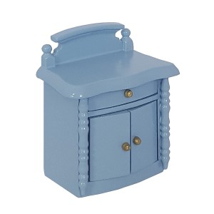 [ MM41380 ] Mini Mundus Nachttafeltje blauw NML