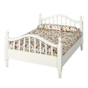 [ MM41310 ] Mini Mundus Tweepersoonsbed wit