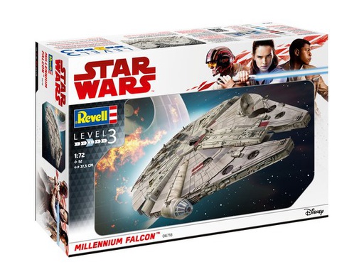 [ RE06718 ] Revell Millenium falcon 1/72