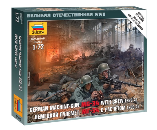 [ ZVE6106 ] Zvezda German machinegun crew east FR.1