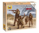 [ ZVE6166 ] Zvezda British infantry 1939-42   1/72
