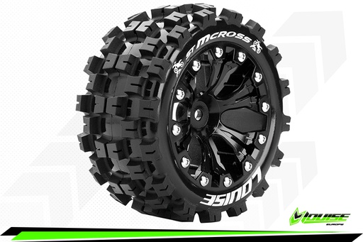 [ PROLR-T3272SBH ] ST-MCROSS - 1/10 Stadium Truck 2.8" Banden Set