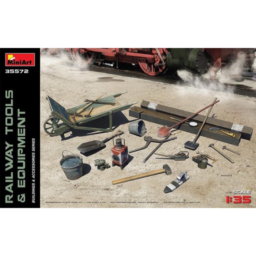 [ MINIART35572 ] railway tools & equipment
