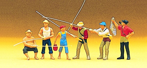 [ PRE10077 ] Preiser fishermen 1/87 HO
