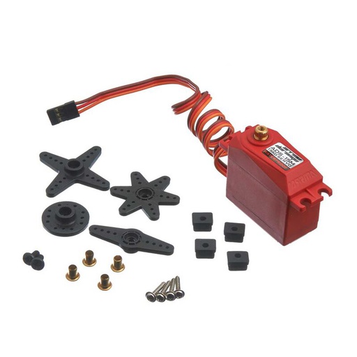 [ AR390139 ]Arrma -  ADS-15M V2 15kg Waterproof Servo Red - ARAM1025