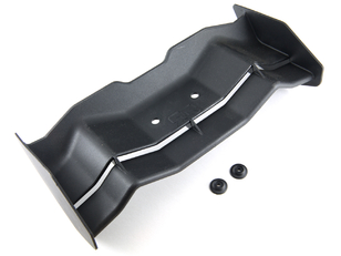 [ AR480002 ]Arrma -  Wing 224mm Rear Black - ARAC9652