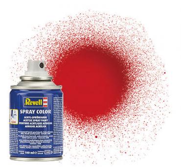 [ RE34131 ] Revell fire red gloss aqua color spry 100 ml