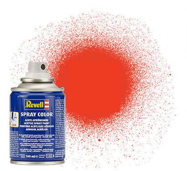 [ RE34125 ] Revell Luminous orange matt aqua color spray 100ml