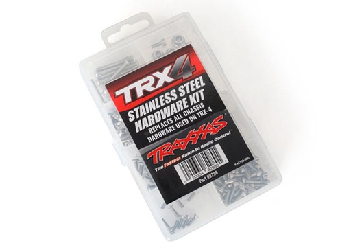 [ TRX-8298 ] Traxxas Hardware kit, stainless steel (replaces all chassis hardware used on TRX-4) - TRX8298