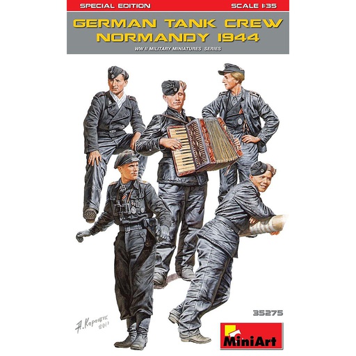[ MINIART35275 ] Miniart GermanTank Crew 1/35
