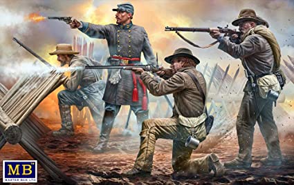 [ MB3581 ] Master box &quot;Do or die&quot; 18th north carolina infantry  1/35