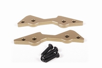 [ AX31166 ] Axial machined shock mount plates (hard anodized) 