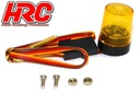 [ HRC8737O5 ] SINGLE ROOF FLASHING LIGHT V5 - ORANGE