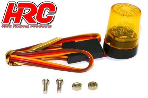 [ HRC8737O5 ] SINGLE ROOF FLASHING LIGHT V5 - ORANGE