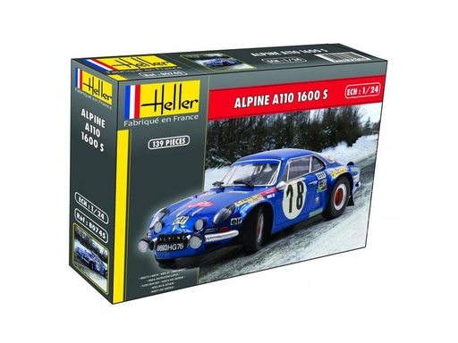 [ HE80745 ] Heller Alpine A110 1600S   1/24