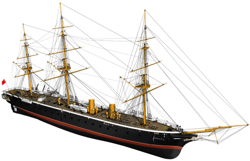 [ BB512 ] Billing Boats HMS WARRIOR 1/100