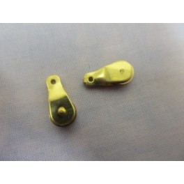 [ BBF153 ] BF-0153 Koperen katrol  7X16mm 2st 