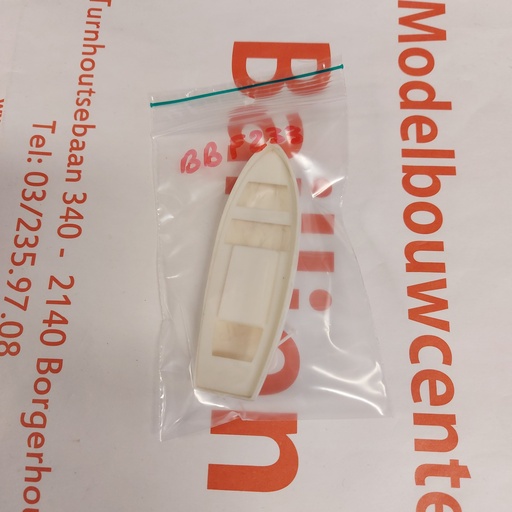 [ BBF233 ] Billingboats F233 reddingsbootje / lifeboat 31x95mm 1pcs