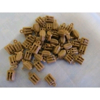 [ BBF223 ] Billingboats F223 dubbele takelblokjes /block double plastic 7mm 50pcs