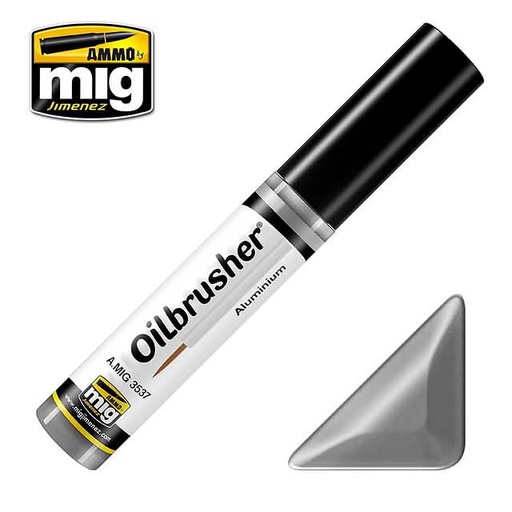 [ MIG3537 ] Oilbrush aluminium 10ml