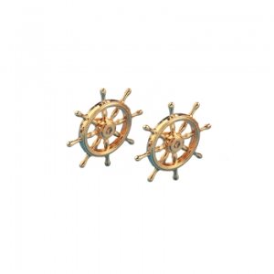 [ BBF51 ] Billing boats wheel / stuurwiel messing 25 mm  2pcs