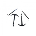 [ BBF57 ] Billingboats F57 Stock anker / stock anchor plastic 35x35mm  2pcs