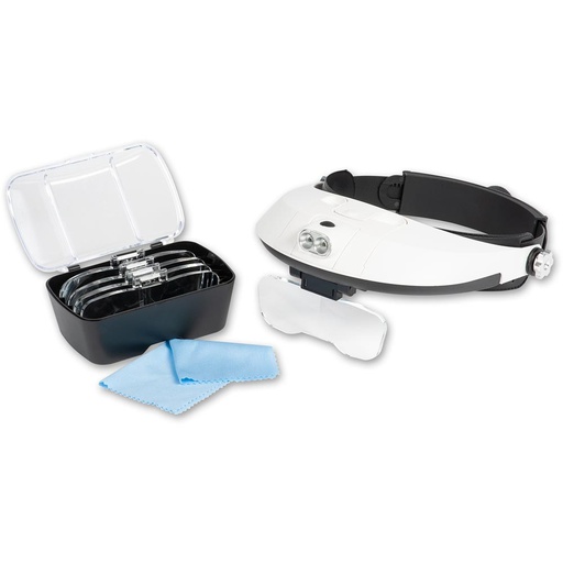 [ JRSHLC1766 ] Lightcraft Pro led headband magnifier kit / vergrootglas hoofdband