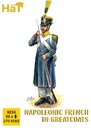 [ HAT8234 ] Napoleonic french in greatcoats 1/72